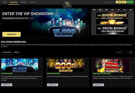  rich casino contact number